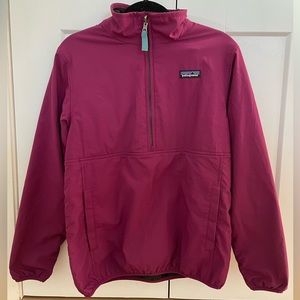 Patagonia reversible 1/2 zip fleeced lined sweater - Small